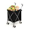 Water-Resistant Removable Folding Shopping Utility Cart