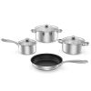 Household Daily Delicacies Pot Safe Non-Stick Cookware Set