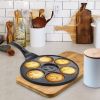 10.5 Inch Household Aluminum Nonstick Pancake Pan With Cool Touch Handle