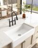 37&quot;L x 19&quot; W Farmhouse/Apron Front White Kitchen Sink