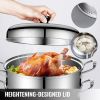 Kitchen Supplise Glass Lid Multi Tiers Kitchen Pan Cookware Stainless Steel Steamer Set