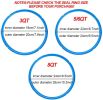 3pcs New Silicone Seal Rings Gasket For Instant Pot Blue Red White IP-DUO60 IP-LUX60 IP-DUO50 IP-LUX50 Smart-60