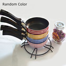 Thick Non-stick Pan Flat Frying Pan (Option: Random Color-18CM)